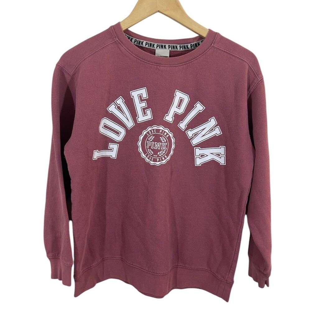 Victoria's Secret PINK Crewneck Sweatshirt - Size XS oversized
